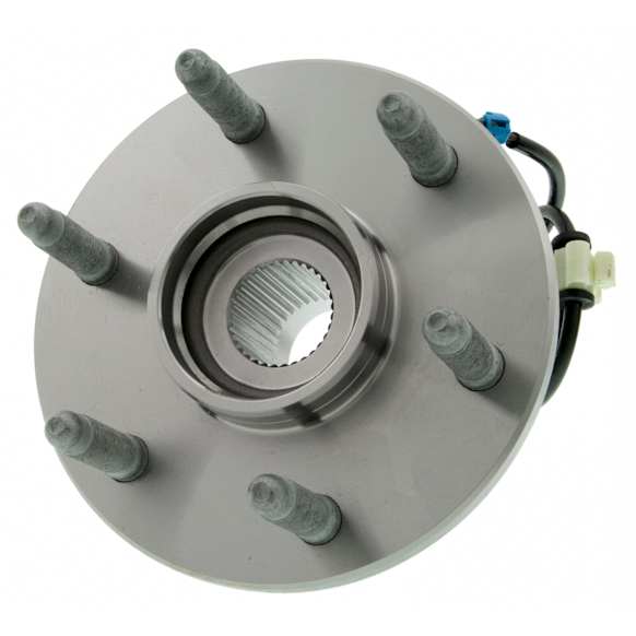 515092 Front, Passenger Side Wheel Hub, 6 Lugs, With Bearing, AWD, 4.3L, 6Cyl, Problem Solver Series