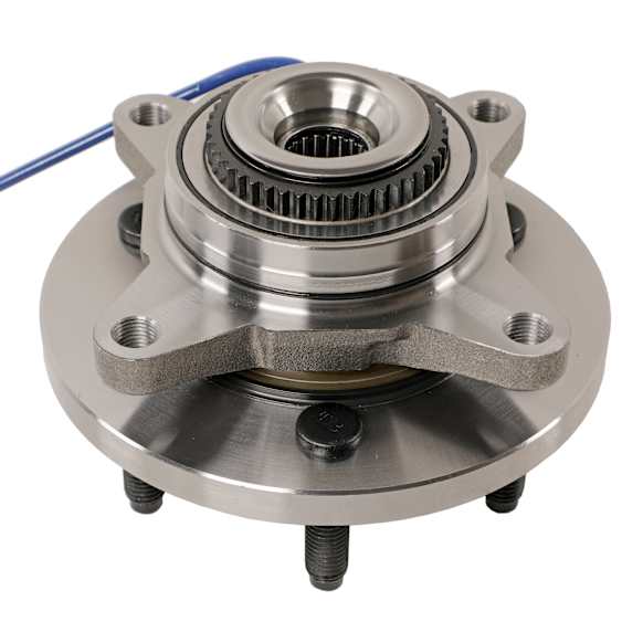 515119 Front, Driver or Passenger Side Wheel Hub, 6 Lugs, With Bearing, 4WD, Problem Solver Series