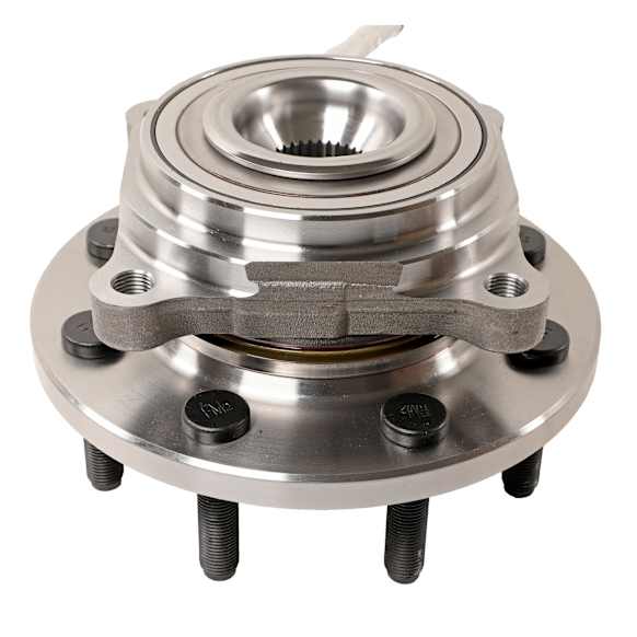 515206 Front, Driver or Passenger Side Wheel Hub, 8 Lugs, With Bearing