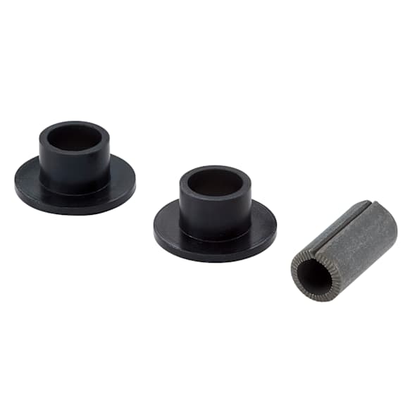 K6349 Problem Solver Series Steering Rack Bushing - Black, Rubber, Direct Fit, Sold individually