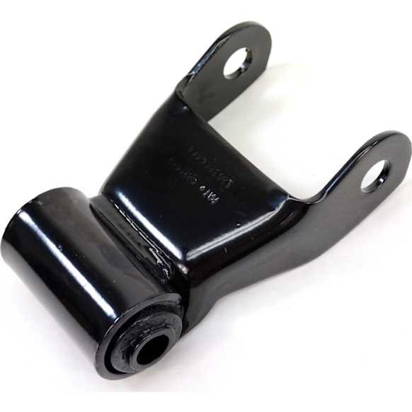 52038664AB Leaf Spring Shackles and Hangers - Black, Direct Fit, Sold individually