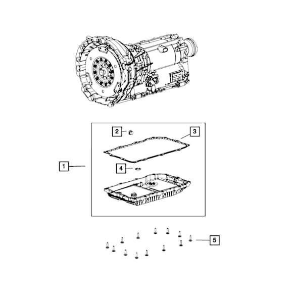 2014 Dodge Charger - Automatic Transmission Drain Plug Seal
