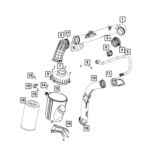 57009251AA Air Filter