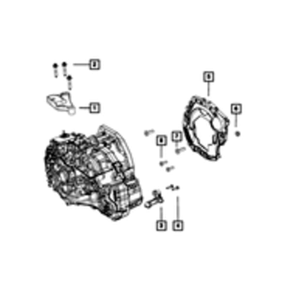 6106162AA Nut