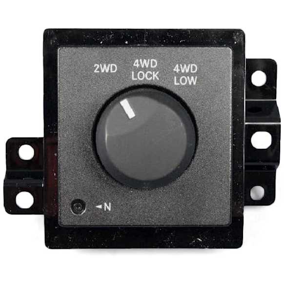 68021674AB Direct Fit 4WD Switch, Sold Individually