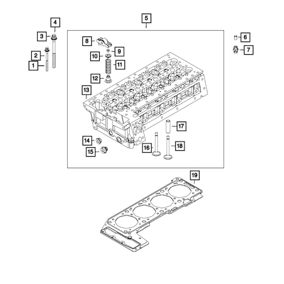 68095469AA Camshaft Bolt - Direct Fit