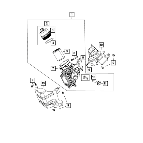 68119533AA Bracket