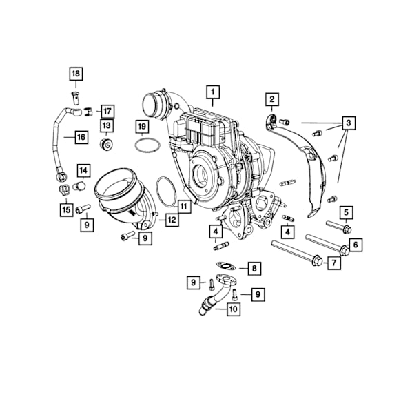 68147400AA Bracket