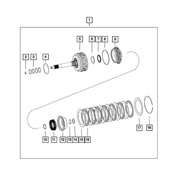 68269568AB Transmission Snap Ring
