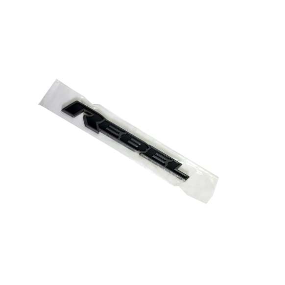 68298310AB OE Replacement Series Emblem - Black, Aluminum, Grille emblem, Direct Fit, Sold individually