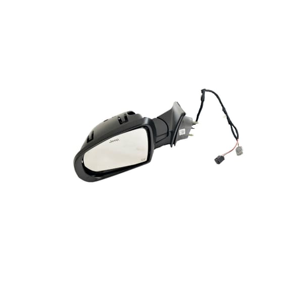 68365137AA Driver Side OE Replacement Series Mirror,, Black, No Signal Light,, No Blind Spot Feature