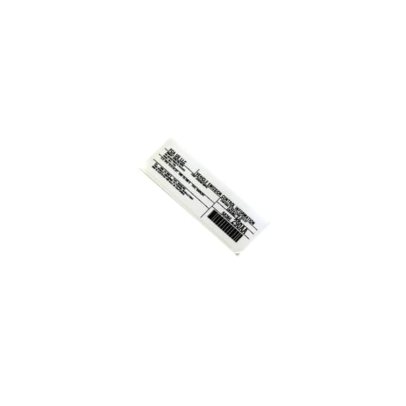 68366290AA Direct Fit Emission Label, Sold Individually
