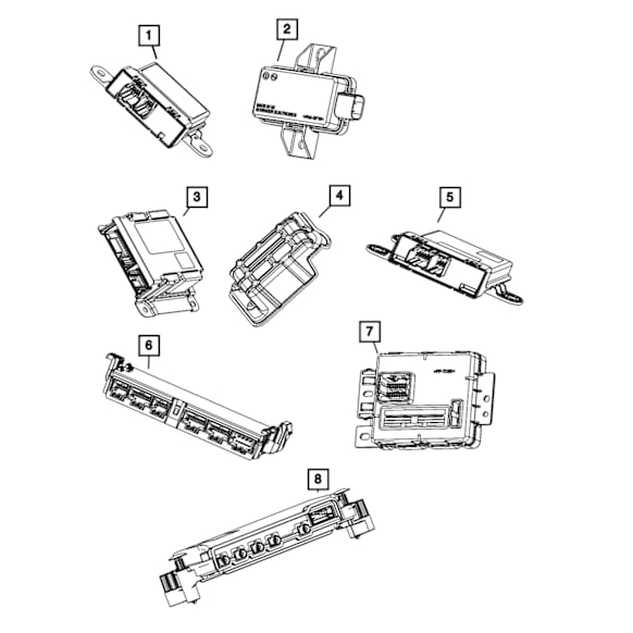 2020 Ram ProMaster 3500 - Air Bag Module Cap