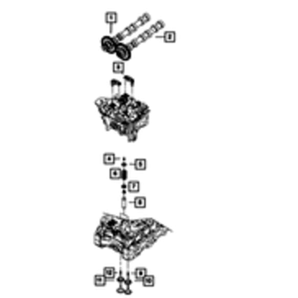 68490209AA Camshaft - Direct Fit, Sold individually