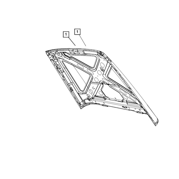 68495576AA Direct Fit Emission Label