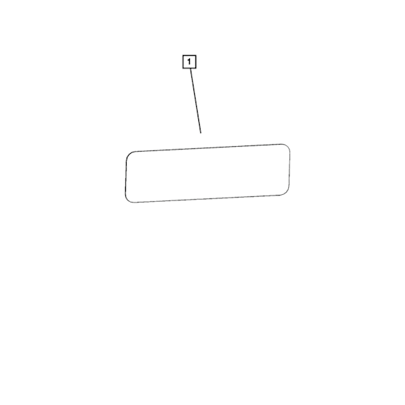 68551454AA Direct Fit Emission Label, Sold Individually