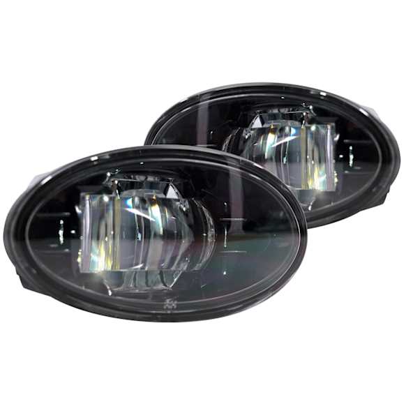 LF170 Front, Driver and Passenger Side LED Fog Light, With bulb(s), XB LED Series