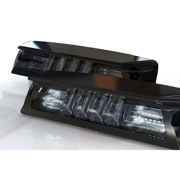X3B30 Clear Lens, Black Interior Third Brake Light, X3B LED Series