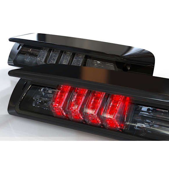 X3B45 Clear Lens, Black Interior Third Brake Light, X3B LED Series