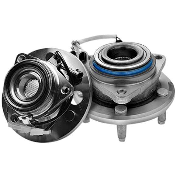 2011 Chevrolet Tahoe - Front, Driver or Passenger Side Wheel Hub,   Assembly, Axle Nut Torque Spec: 177 Ft-Lbs / 240Nm, 4WD, With Bearing, Quality-Built OE Replacement