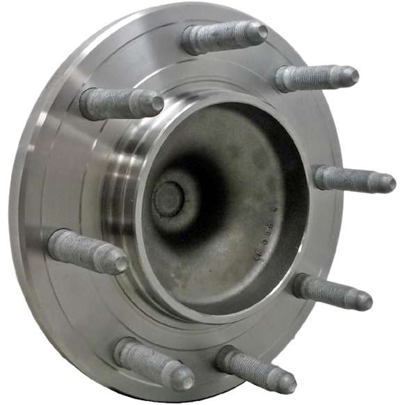 2014 Chevrolet Silverado 2500 HD - Front, Driver or Passenger Side Wheel Hub,   Assembly, Axle Nut Torque Spec: N/R, RWD, 8 Lugs, With Bearing, Quality-Built Wheel Hub