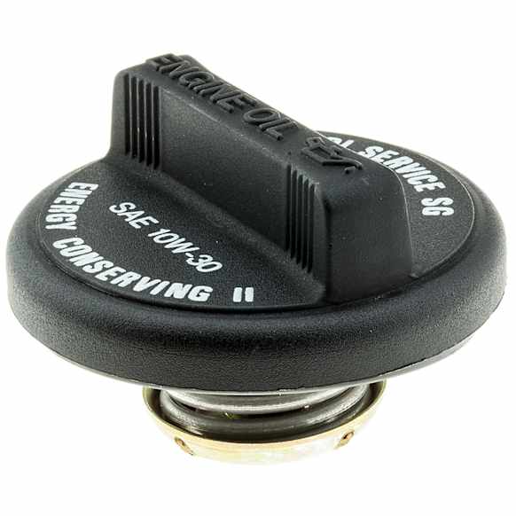 MO116 Oil Filler Cap - Black, Metal, Plastic and Rubber, Direct Fit, Sold individually