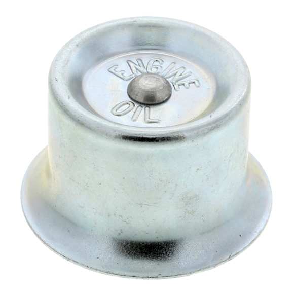 MO98 Oil Filler Cap - Silver, Metal, Direct Fit, Sold individually