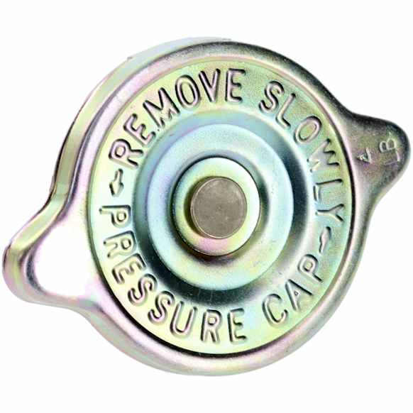 T5 Radiator Cap - 4 psi, Stainless steel and rubber, Sold individually