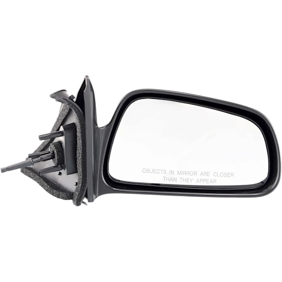 Passenger Side Mirror, Manual Adjust, Non-Folding, Non-Heated, Paintable, No Signal Light, No Memory, No Puddle Light, No Auto-Dimming, No Blind Spot Feature