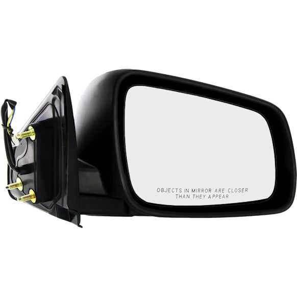 Passenger Side Mirror, Power, Manual Folding, Non-Heated, Textured Black, No Signal Light, No Memory, No Puddle Light, No Auto-Dimming, No Blind Spot Feature