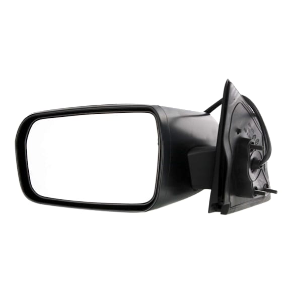 Driver Side Mirror, Power, Non-Folding, Heated, Textured Black, No Signal Light, No Memory, No Puddle Light, No Auto-Dimming, No Blind Spot Feature
