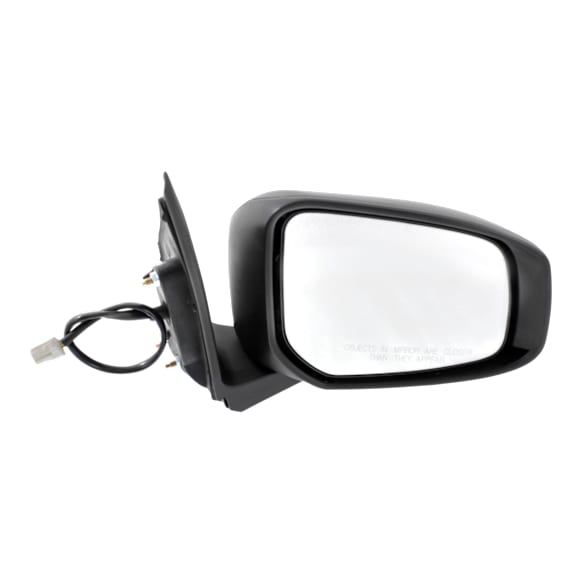 Passenger Side Mirror, Power, Manual Folding, Non-Heated, Paintable, In-housing Signal Light, No Memory, No Puddle Light, No Auto-Dimming, No Blind Spot Feature
