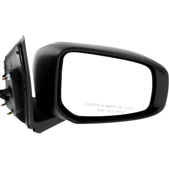 Passenger Side Mirror, Power, Manual Folding, Non-Heated, Paintable, No Signal Light, No Memory, No Puddle Light, No Auto-Dimming, No Blind Spot Feature