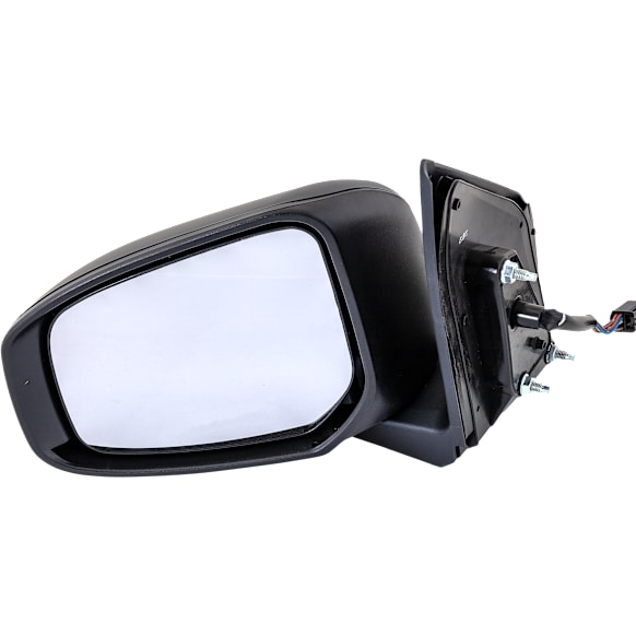 Driver Side Mirror, Power, Manual Folding, Heated, Paintable, In-housing Signal Light, No Memory, Puddle Light, Auto-Dimming, and Blind Spot Feature, Without Side Object Sensor