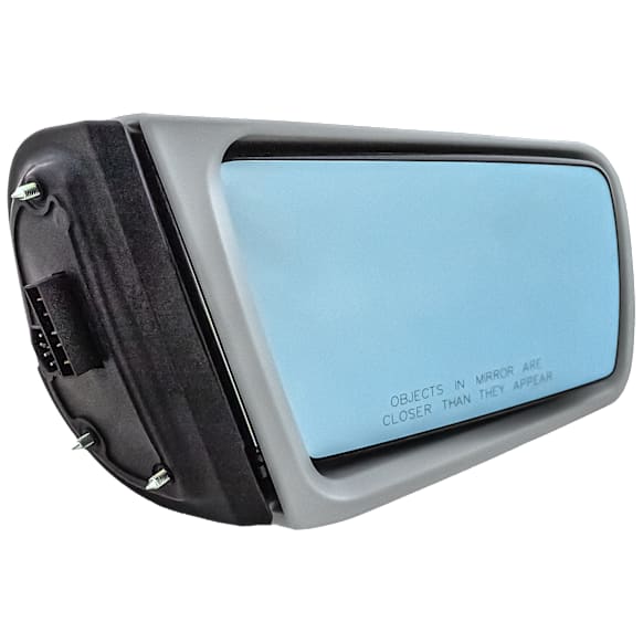 1997 Mercedes Benz E320 Base - Passenger Side Mirror, Power Adjust, Heated, Paintable, Manual Folding, No Signal Light, No Blind Spot Feature, With Memory, No Puddle Light, No Auto-Dimming