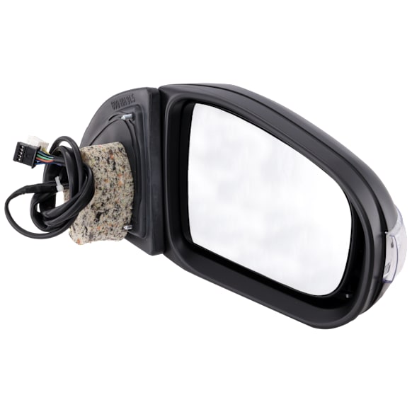2003-2006 Mercedes Benz S430 - Passenger Side Mirror, Power, Power Folding, Heated, Paintable, In-housing Signal Light, With memory, With Puddle Light, No Auto-Dimming, No Blind Spot Feature