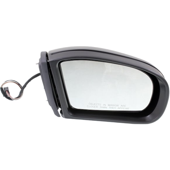 2005 Mercedes Benz C320 - Passenger Side Mirror, Power Adjust, Heated, Paintable, Manual Folding, In-housing Signal Light, No Blind Spot Feature, No Memory, No Puddle Light, No Auto-Dimming