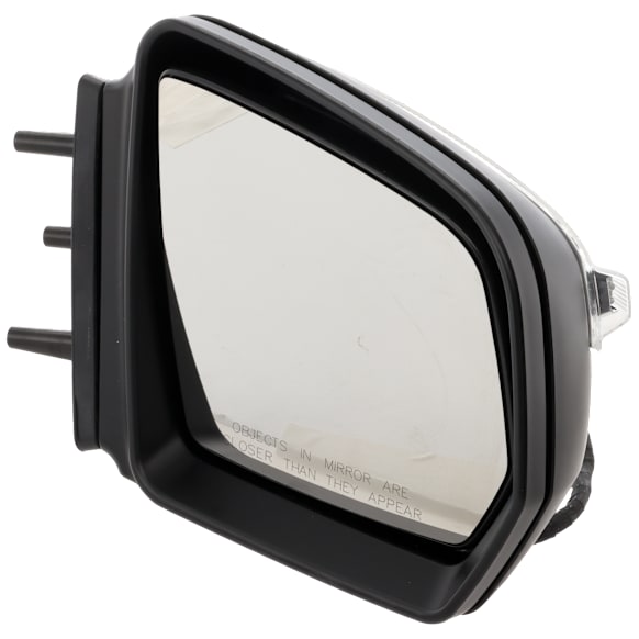 Passenger Side Mirror, Power, Heated, Power Folding, Paintable, In-housing Signal Light, With memory, With Puddle Light, No Auto-Dimming, No Blind Spot Feature