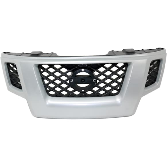 2010 Nissan Xterra - Grille, Painted Silver Shell with Painted Gray Insert