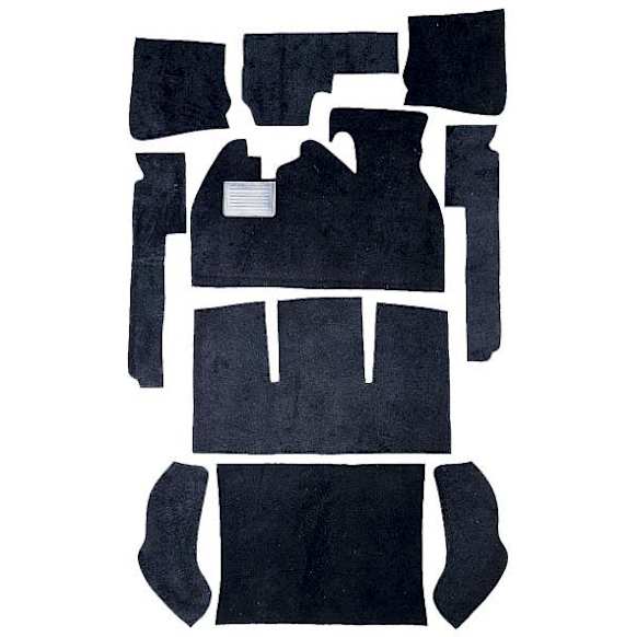 862290 Carpet Kit, Black, Carpet
