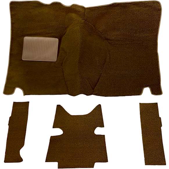 F92A-201610 Carpet Kit, Dark Brown, Nylon Loop pile