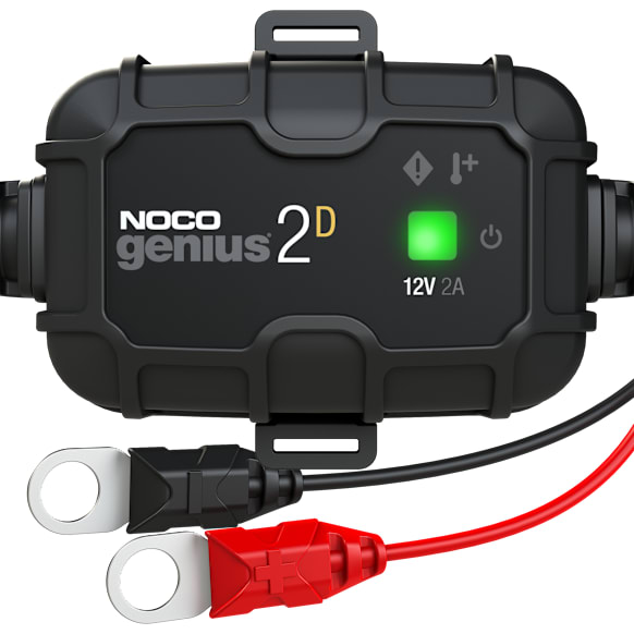GENIUS2D 2-Amp Direct-Mount Battery Charger