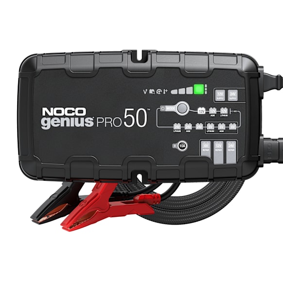 GENIUSPRO50 50-Amp 6V/12V/24V Pro Smart Battery Charger