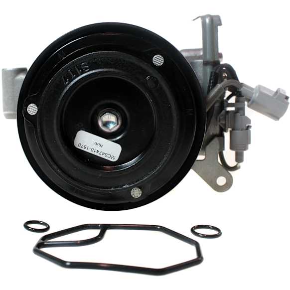 2006 Toyota Land Cruiser - A/C Compressor, With Clutch, 6-Groove Pulley, 8 Cyl 4.7L