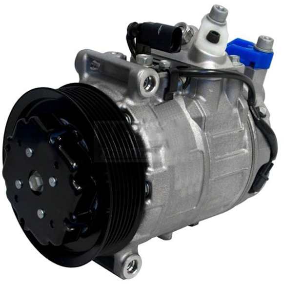 2011 Porsche Cayenne - A/C Compressor, To 01/10/2007, With Clutch, 8 Cyl 4.8L