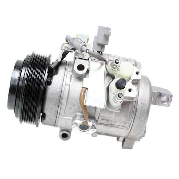 2005 Lexus GX470 - A/C Compressor, Without Rear A/C, With Clutch, 6-Groove Pulley, 8 Cyl 4.7L