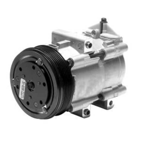471-8144 A/C Compressor, With Clutch, 8-Groove Pulley