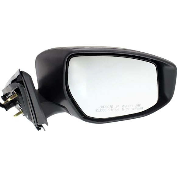 Passenger Side Mirror, Power, Manual Folding, Non-Heated, Paintable, In-housing Signal Light, No Memory, No Puddle Light, No Auto-Dimming, No Blind Spot Feature