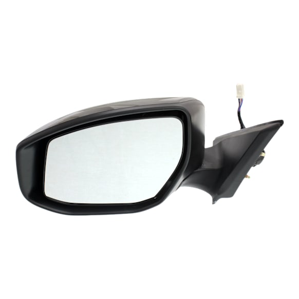 2015 Nissan Altima - Driver Side Mirror, Power Adjust, Heated, Paintable, Manual Folding, In-housing Signal Light, No Blind Spot Feature, No Memory, No Puddle Light, No Auto-Dimming