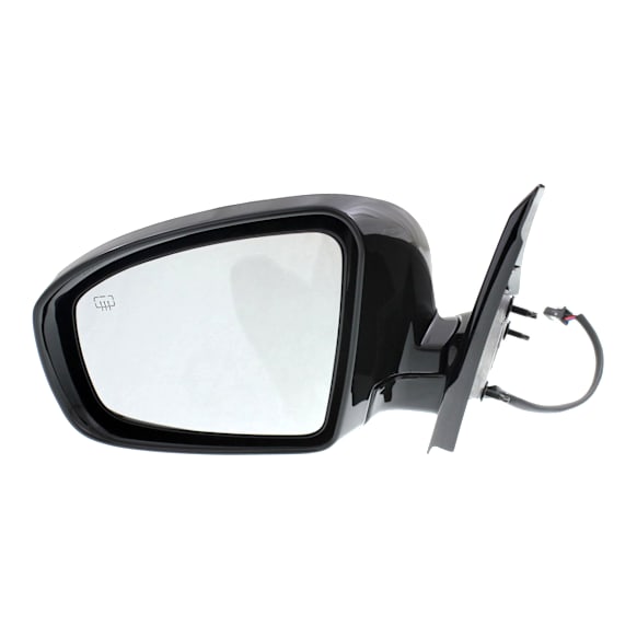 Driver Side Mirror, Power, Manual Folding, Heated, Paintable, No Signal Light, No Memory, No Puddle Light, No Auto-Dimming, No Blind Spot Feature